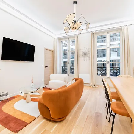Luxury Flat Champs élysées Air Cond. 6 Pers Parigi